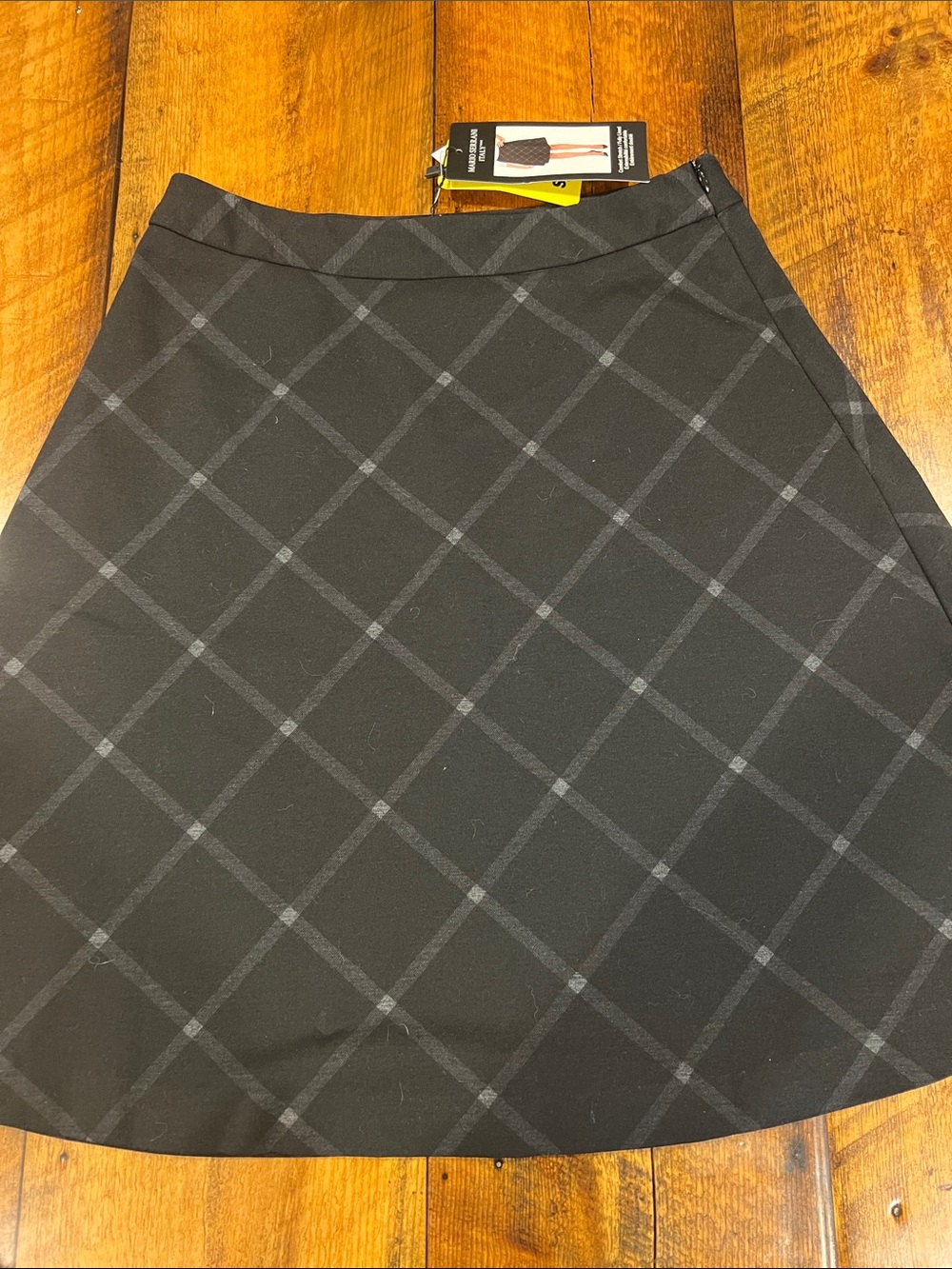 NWT Mario Serrani A-Line Skirt